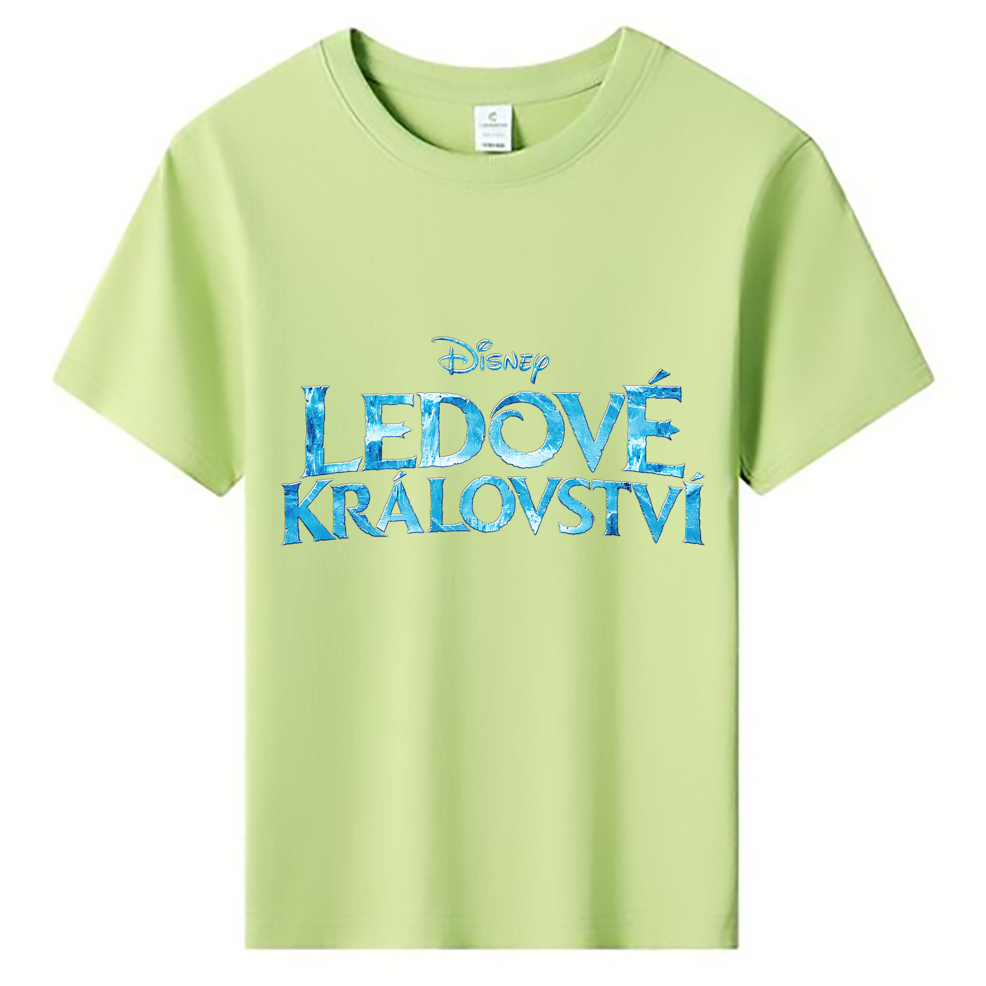 （画像用） アナと雪の女王 アンナ エルサ Frozen Anna Elsa 綿100％キッズTシャツ（フロントプリント）